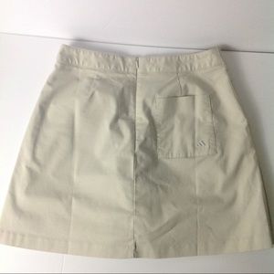 Adidas Lycra Stretch Athletic Cream Skort. NWT! 4
